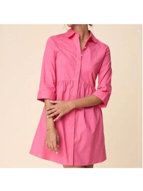 UNTUCKit Demi Mini Dress in Vibrant Poppy Size Large